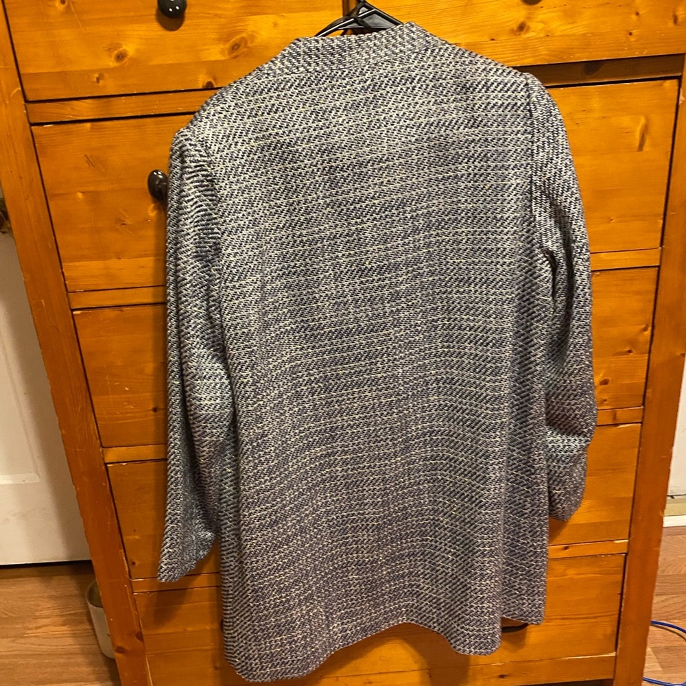 H&M Blue Tweed Jacket - Picture 5 of 5